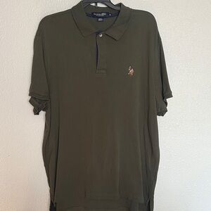 U.S. Polo Assn. Olive Polo Shirt